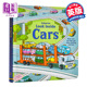 尤斯伯恩看里面低幼系列 揭秘汽车 英文原版 Look Inside Cars 汽车  纸板书 儿童读物