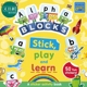 字母积木贴纸乐 Alphablocks Stick Play and Learn: A Sticker Activity Book 英文原版 儿童活动玩具书 贴纸书 又日新