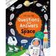 预售 usborne出品 问答太空知识Lift-the-Flap Questions and Answers About Space 英文原版绘本 纸板书 翻翻书 大开儿童科普读本