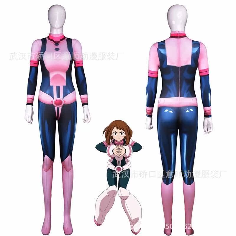 New My Hero Academia Ochaco Uraraka服装连体裤连体裤紧身衣裤|ruв категории плесень играть/Аниме/вокруг/cos/настольные игры, Косплей одежды/реквизит/услуги, Косплей женской одежды - от Buy2taobao.com для оказания профессиональной услуги покупки агента Taobao