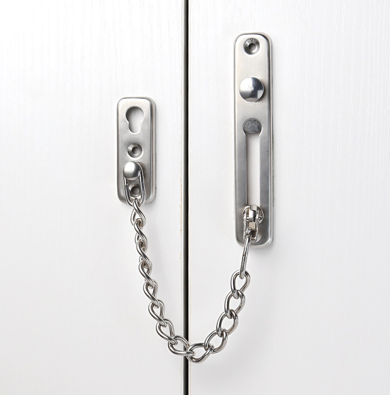 沃拉拉防盗链门链防盗扣防盗门栓安全链安全锁门插销门扣防盗锁扣