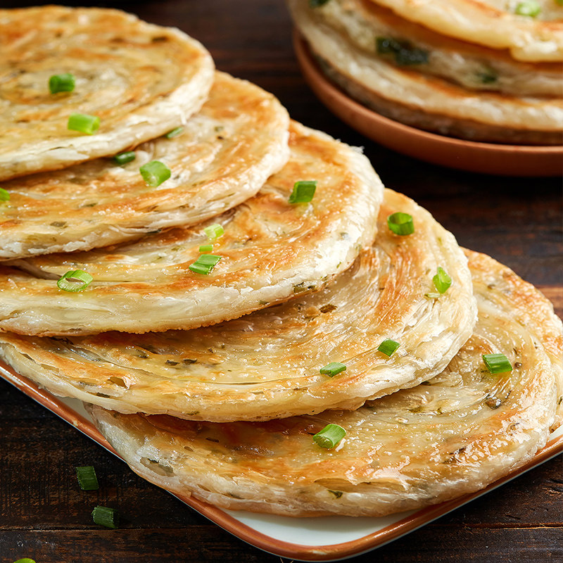 20片正宗葱油饼老上海风味葱香手抓饼面饼家庭装早餐速食品半成品