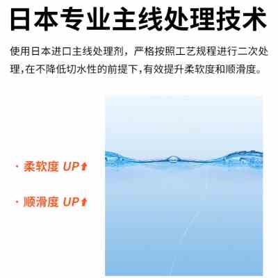 科学钓鱼谷麦钓滑漂专用鱼线路滑前打线逗钓谷麦线抗卷拉力强主线