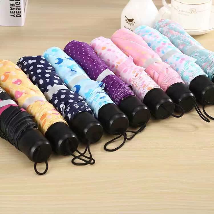 Tri-fold plaid umbrella portable mini folding umbrella在类目 居家日用, 伞/雨具/防雨/防潮, 伞中 - 来自Buy2taobao.com提供专业的淘宝代购服务