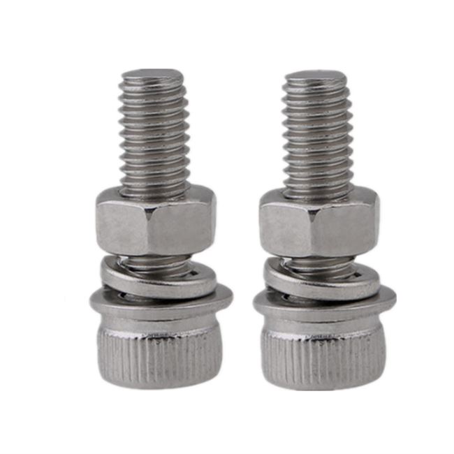 不锈钢螺母螺丝m3厘304套装内六角杯头圆柱头螺栓m4m5m6m8m10个大