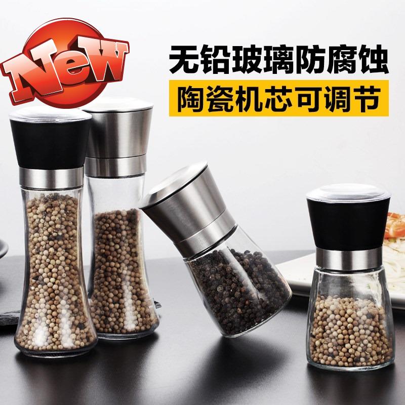 瓶r香料胡椒盖花椒机子调味小号瓶陶瓷研磨器粉罐磨磨罐机有盖|ruв категории кухня/посуда, кухонный Гаджет/кухня хранения, тарного хранения/кухня хранения посуды, приправы бутылки - от Buy2taobao.com для оказания профессиональной услуги покупки агента Taobao