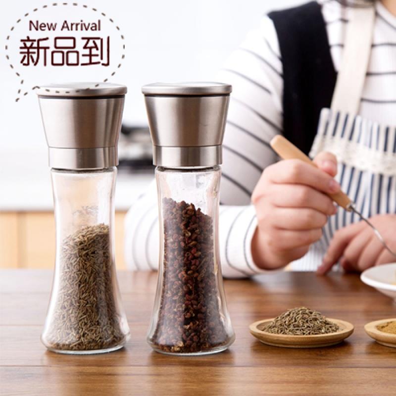 Manual Pepper Grinder Milling Cumin Sichuan Pepper barbecue Condiment bottles Glass kitchen toolin the Kitchen/Cooking utensils , Kitchen Gadgets/Kitchen storage , Storage jars/Kitchen storage containers , Seasoning bottles category - from Buy2taobao.com to provide professional Taobao agent buy service