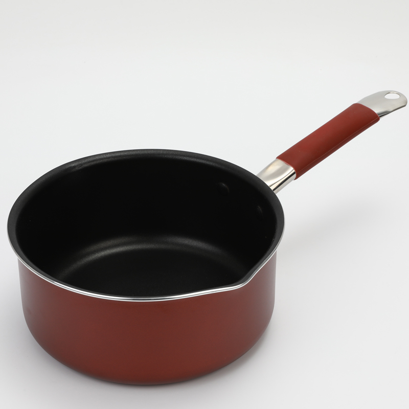 依膳食奶锅不粘锅宝宝辅食婴儿小奶锅汤锅迷你小锅煮泡面热牛奶锅