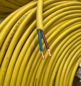 国标纯铜防水trvv 2芯0.75 1 1.5平方软电缆线防冻电线电源护套线