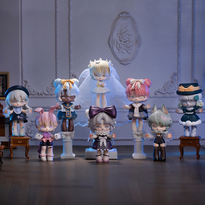 正版不可思议公馆舞会盲盒米希娅伊甸娃手办网红公仔卡通礼物可爱