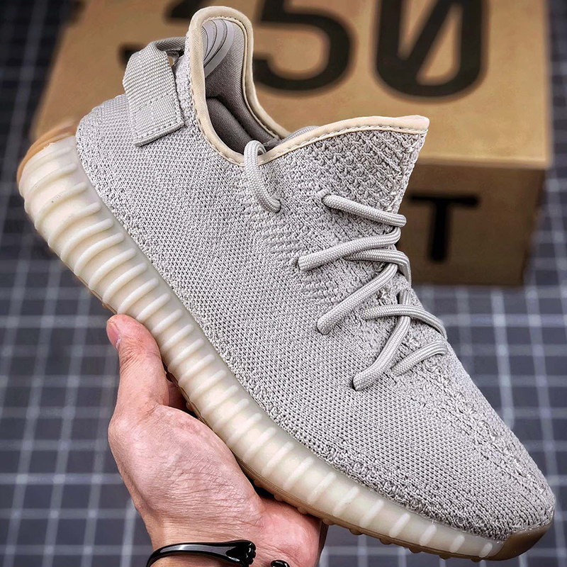 椰子鞋350v2芝麻灰男鞋正品官网火山灰过毒黑武士满天星秋季网鞋