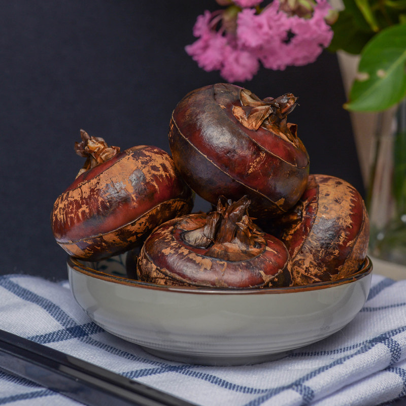 马蹄大果荸荠新鲜地梨地栗农家特产自种红马蹄果5斤包邮荸荠