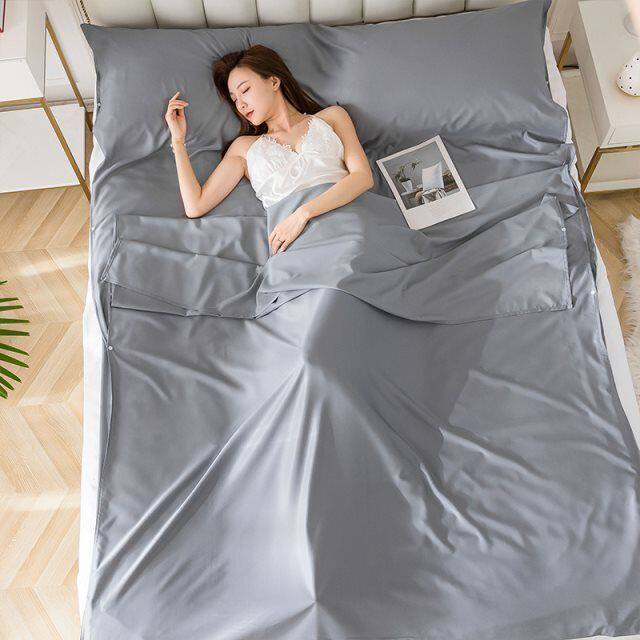 莫代尔冰丝酒店隔脏睡袋旅行床上用品四季通用款大人旅游用品户外