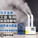 超声波工业加湿器大雾量商用车间纺织印刷降尘除静电大功率喷雾机