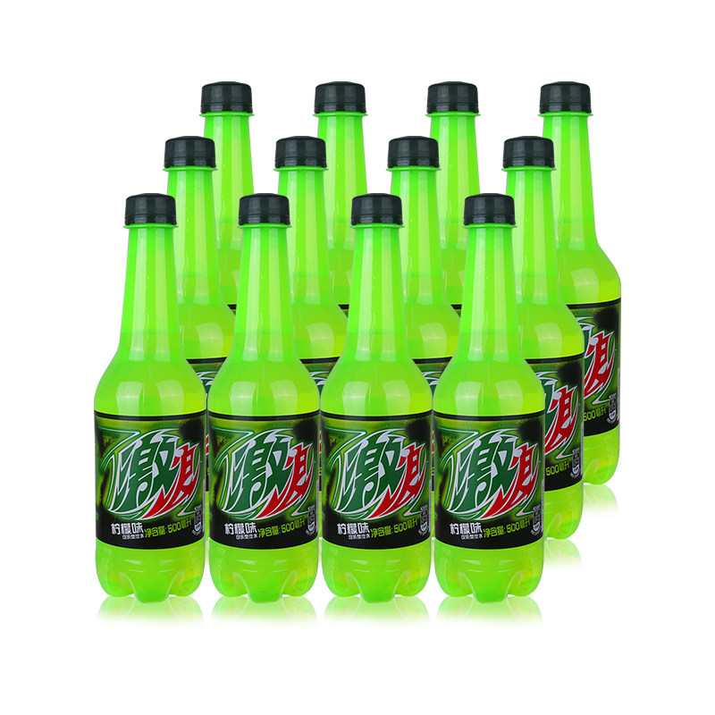 百事 出品激浪碳酸果味汽水饮料500ml*12瓶 多省包邮