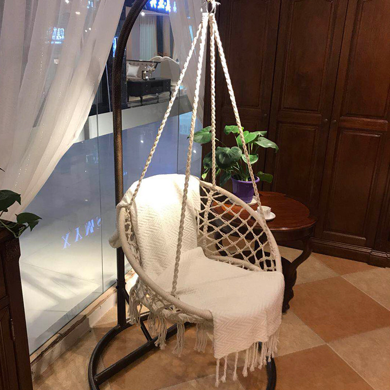 特价吊椅 阳台 经济型 公主_ins秋千吊椅吊篮吊床北欧风流苏成人公主