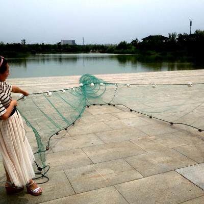 地网虎口网小鱼网拦河网鱼笼笼子大号鱼网地篓小眼拉网密眼捕鱼 32.