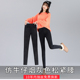 打底裤女外穿春季薄款2025新款小个子魔术裤九分高腰弹力小黑裤子