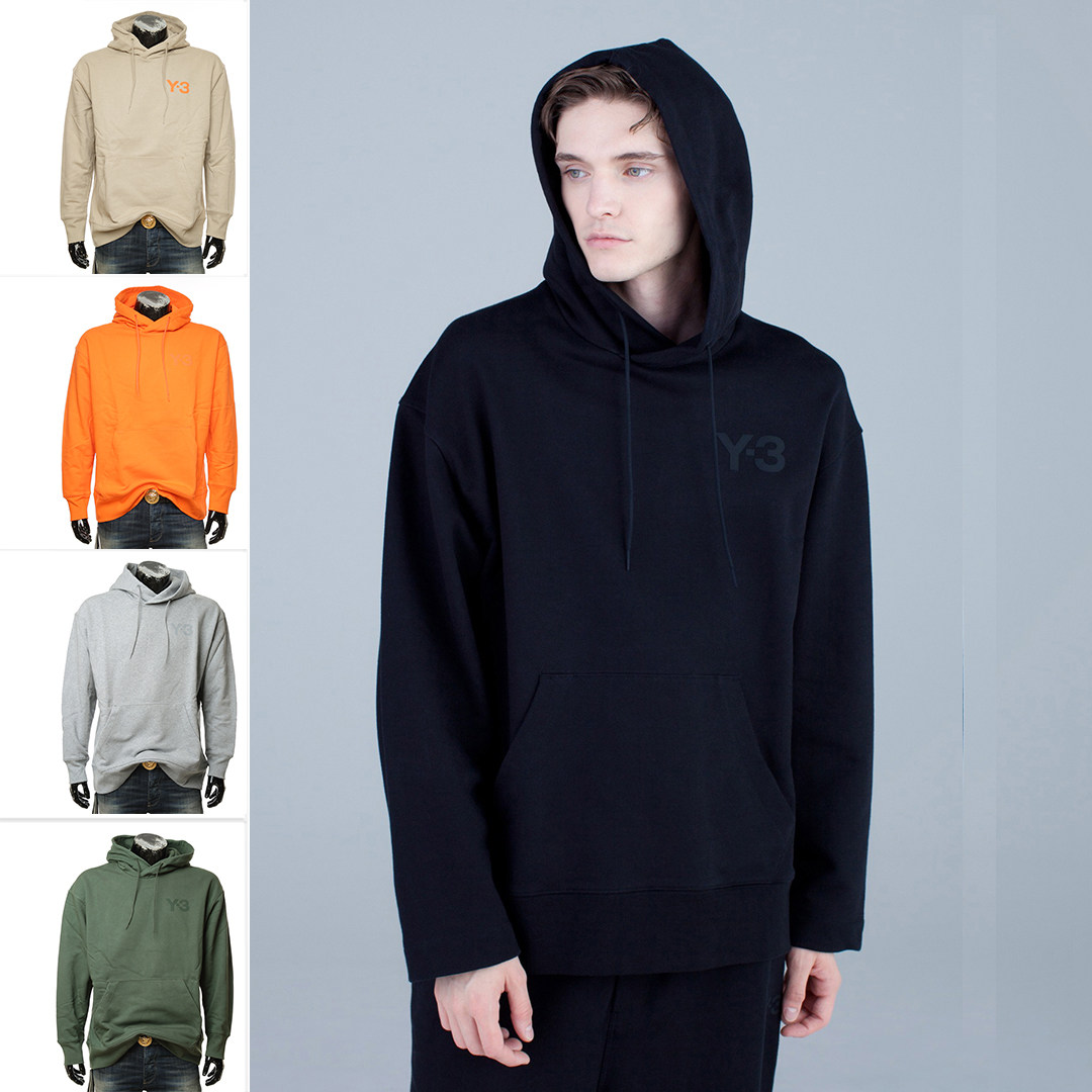 y3 y-3 叁仟良品 正品 男士时尚百搭潮流休闲连帽套头卫衣 gv4198