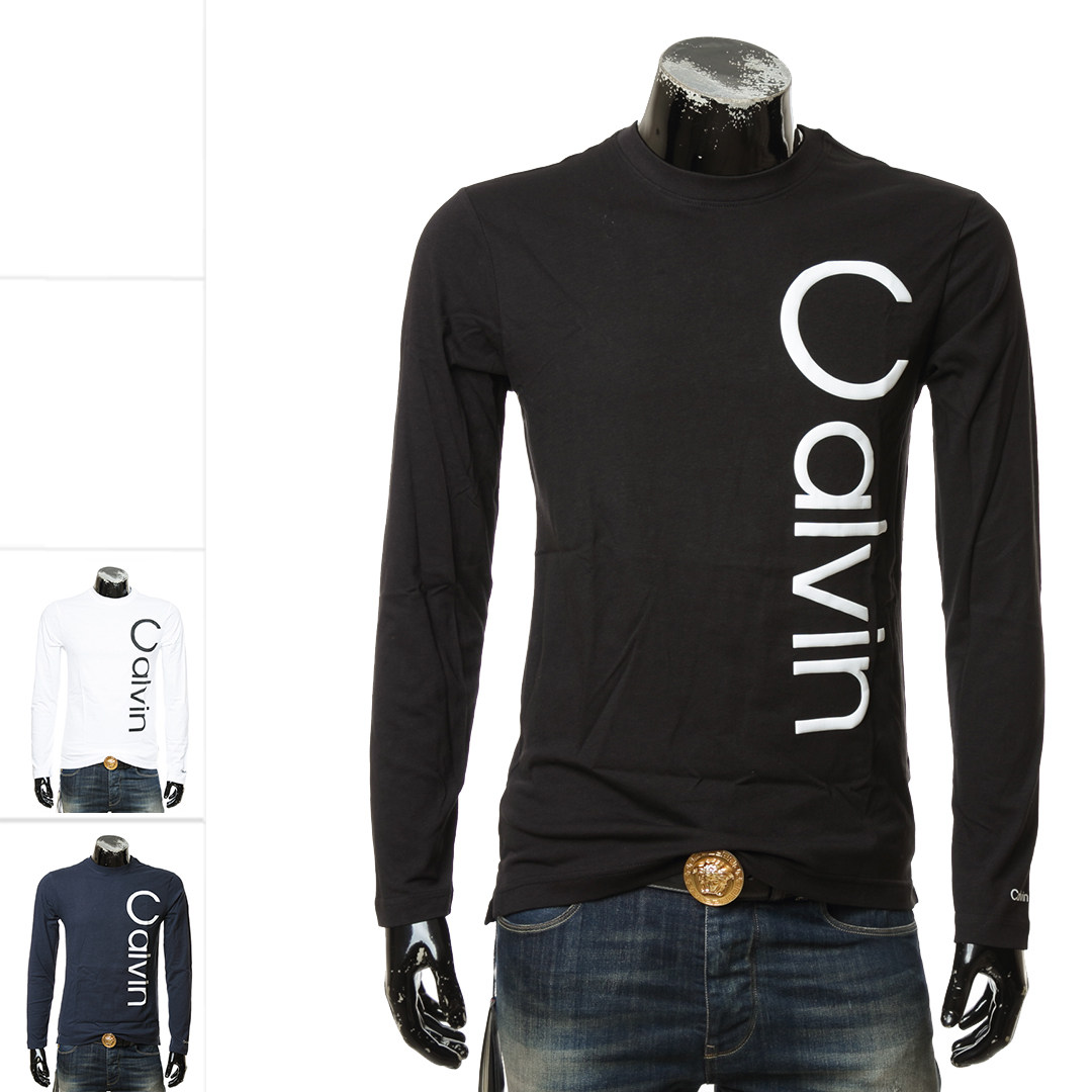 热销ck长袖t恤男