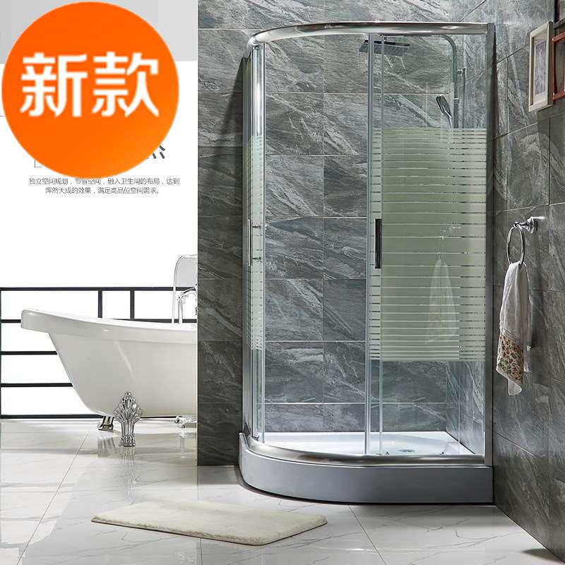 折叠式淋浴x房玻璃门制弧扇型洗澡浴室玻璃移门隔断卫生间家用淋|msdalam kategori keluarga memasang ibu, kelengkapan peribadi, Bilik pancuran, Bilik pancuran - dari Buy2taobao.com untuk memberikan perkhidmatan ejen Taobao profesional membeli