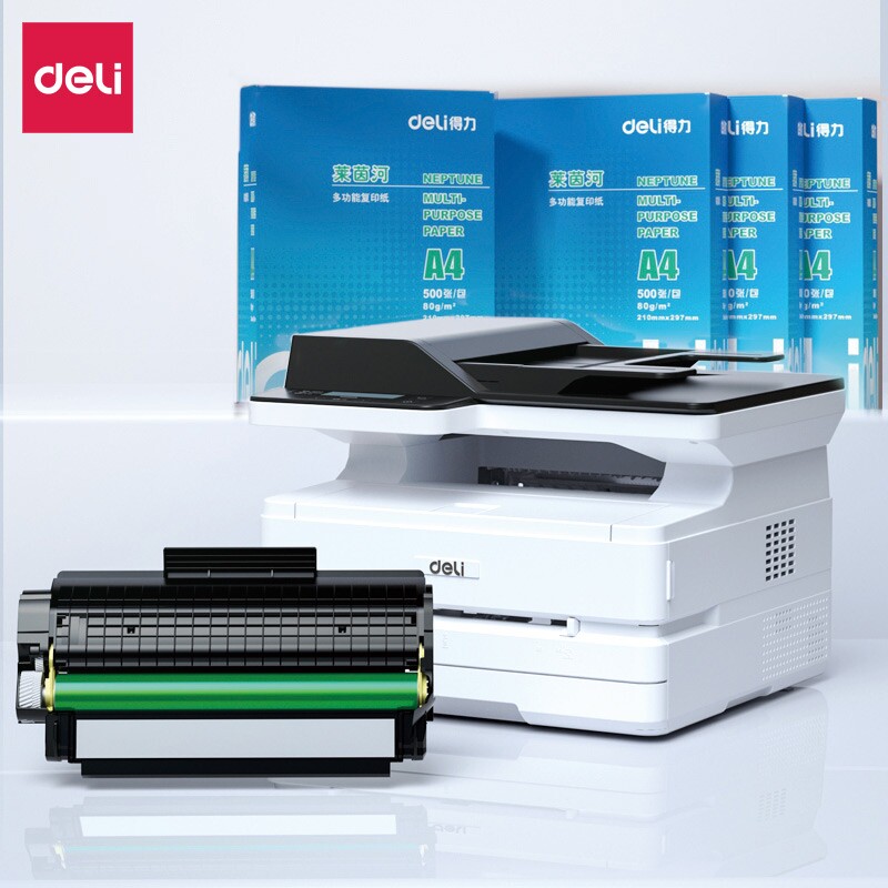 得力m2500d m2500dw家用激光打印机a4无线自动双面远程 无线家用办公