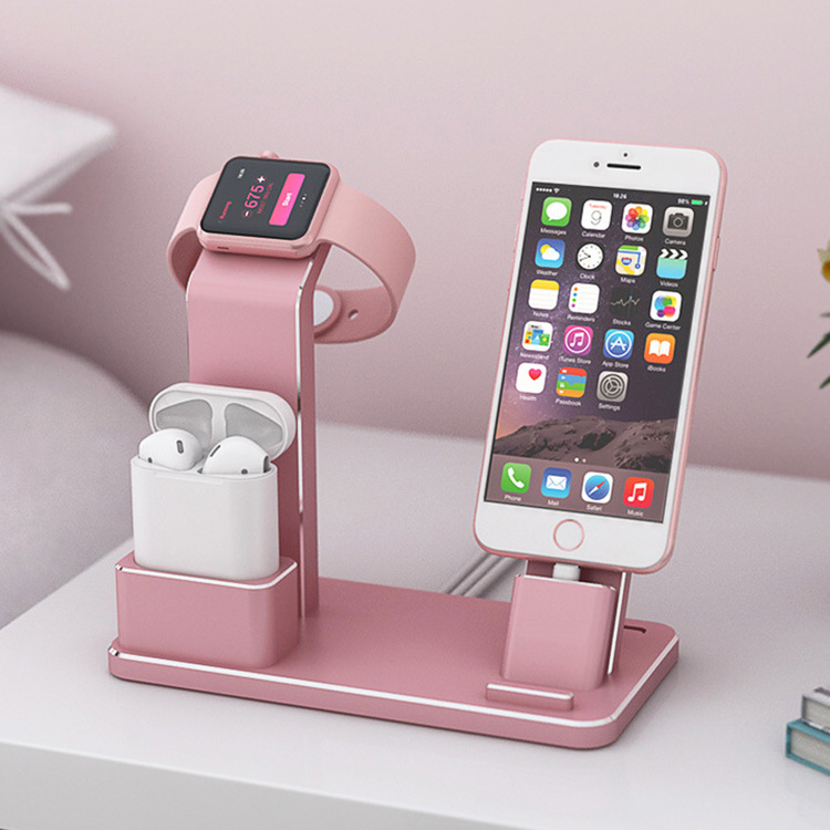 三合一手机充电支架桌面收纳 适用于iPhone watch无线充电底座|msdalam kategori Aksesori Digital 3C, Aksesori telefon bimbit, pemegang telefon/pemegang telefon bimbit - dari Buy2taobao.com untuk memberikan perkhidmatan ejen Taobao profesional membeli