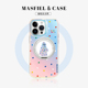 MASFEIL × 波点幽灵联名适用苹果16Promax手机壳新款15pro磁吸带支架iPhone16保护套支点13高级14防摔Lo5