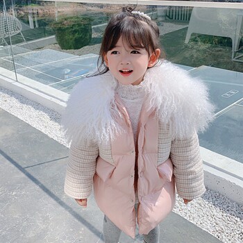 三岁女宝宝冬装中长款