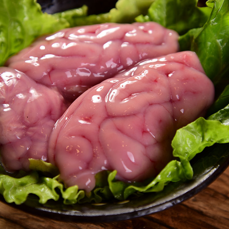 特价猪脑_羊脑包邮 新鲜羊脑新鲜食材新鲜配菜脑花冷冻一副散装串串