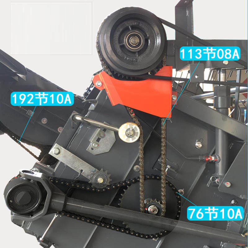 久保田688收割机5T051-491D4链条113节割台驱动拨禾轮链条