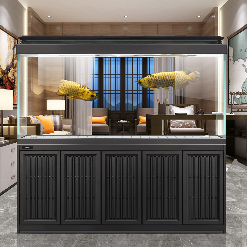 德国德克鱼缸探索系列无管件超白玻璃水族箱客厅大型免换水金鱼缸