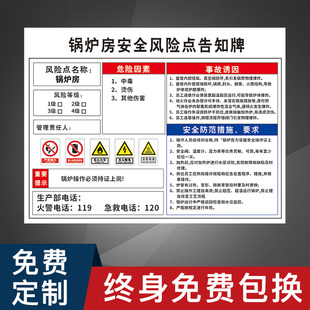 锅炉警示牌图案图片