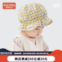 婴儿帽子秋冬季可爱超萌女宝宝宝宝婴幼儿公主帽遮阳帽儿童渔夫帽