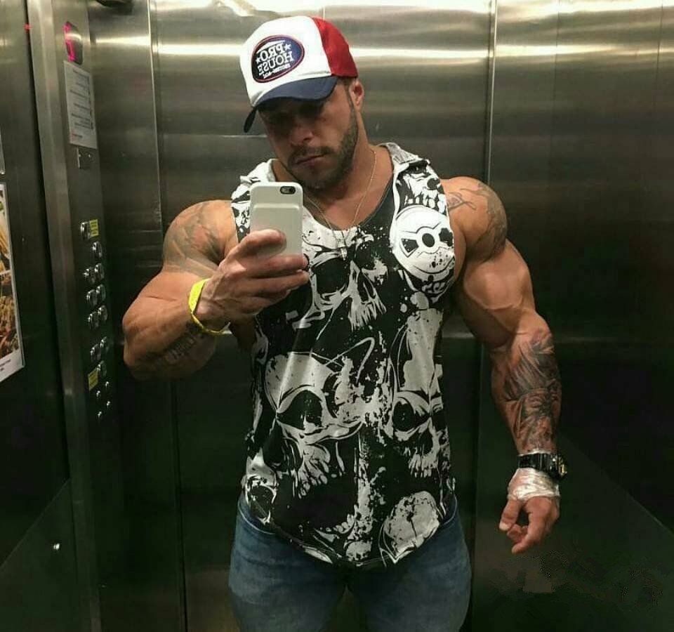 Muscular Brother Bodybuilding Vest male camouflage Quick drying hoodie run motion Vest Elastic force Sleevelessin the Sportswear/Casual Clothing , Sports vest , Single vest category - from Buy2taobao.com to provide professional Taobao agent buy service