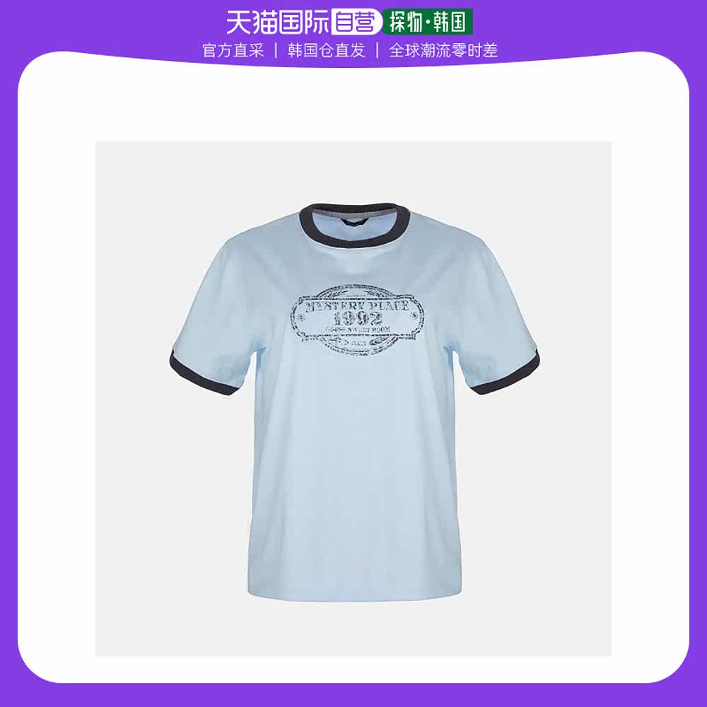 韩国直邮metrocity t恤 [harf club/metro city] t恤 m231ct1203f