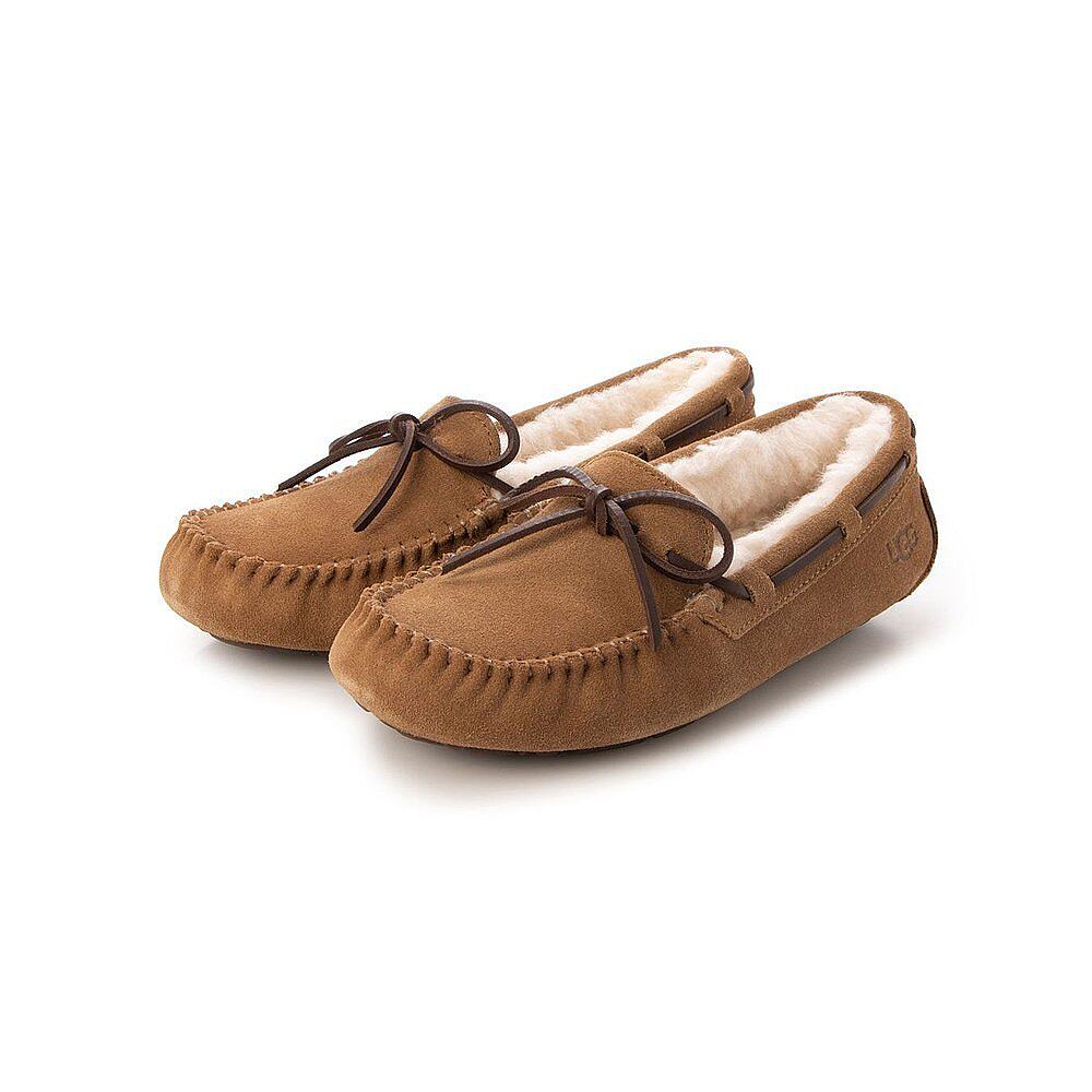 ugg蝴蝶结豆豆鞋