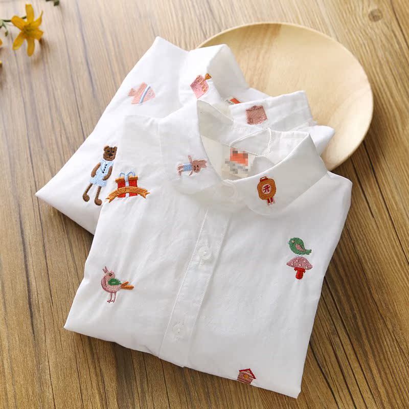 white shirt of children 's white long-sleeved shirtin the Children/Baby/Family fitted , Shirt category - from Buy2taobao.com to provide professional Taobao agent buy service