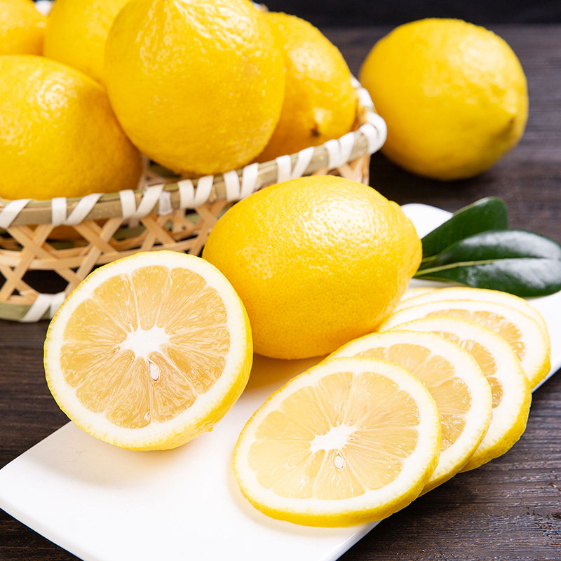 安岳黄柠檬一级果新鲜包邮2斤