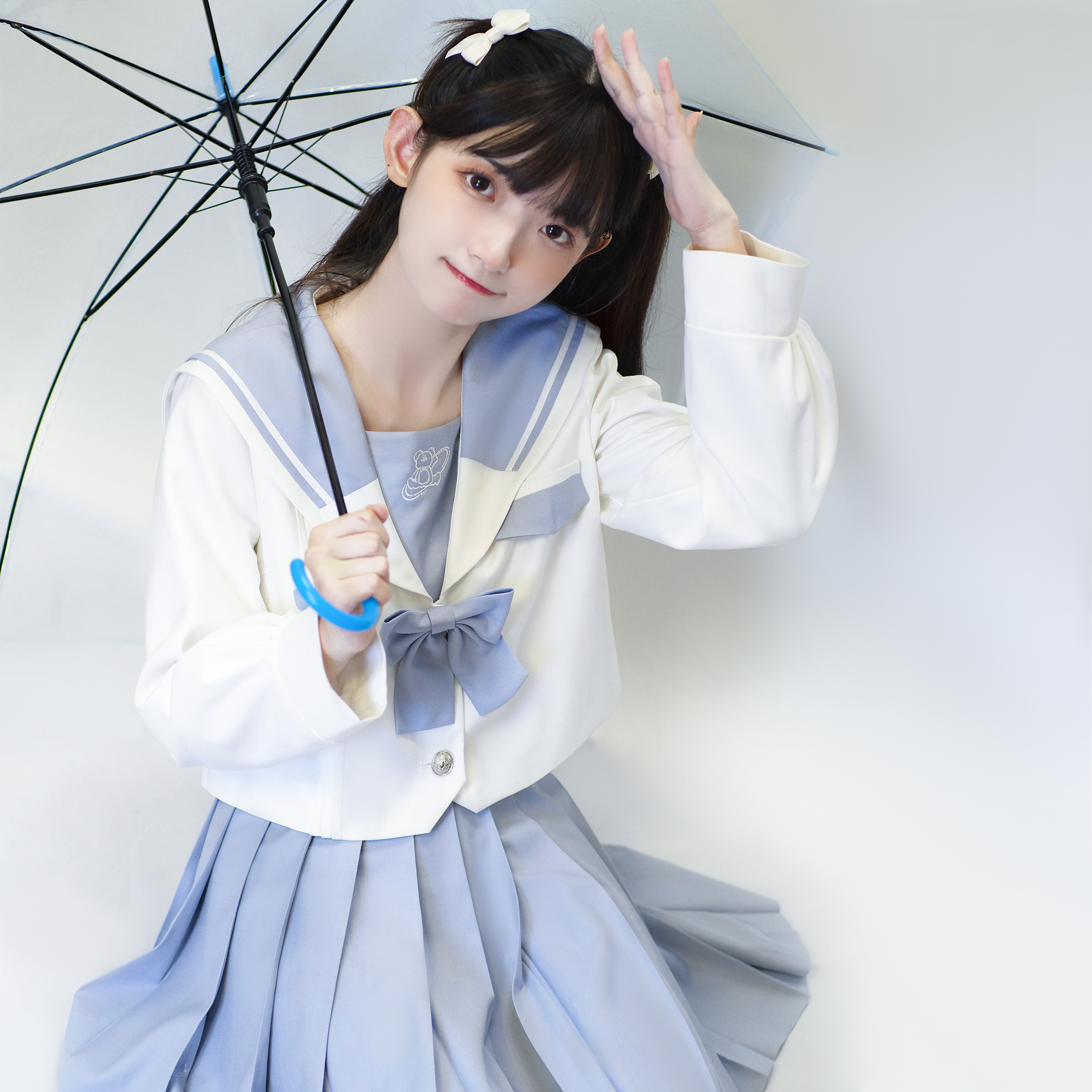 科科米勒cocomiyller 水原熊正版原创jk制服套装水手服学院风长袖