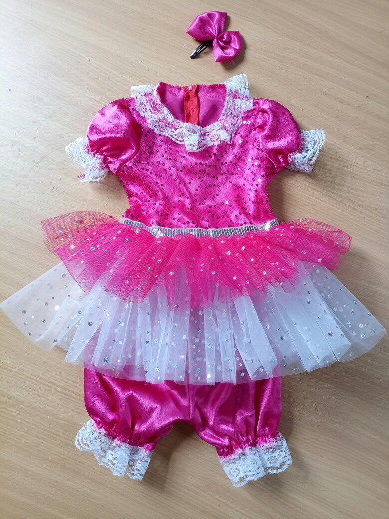 舞蹈服蓬蓬裙幼儿园女童表演服饰六一儿童演出装—民族服装/舞台装