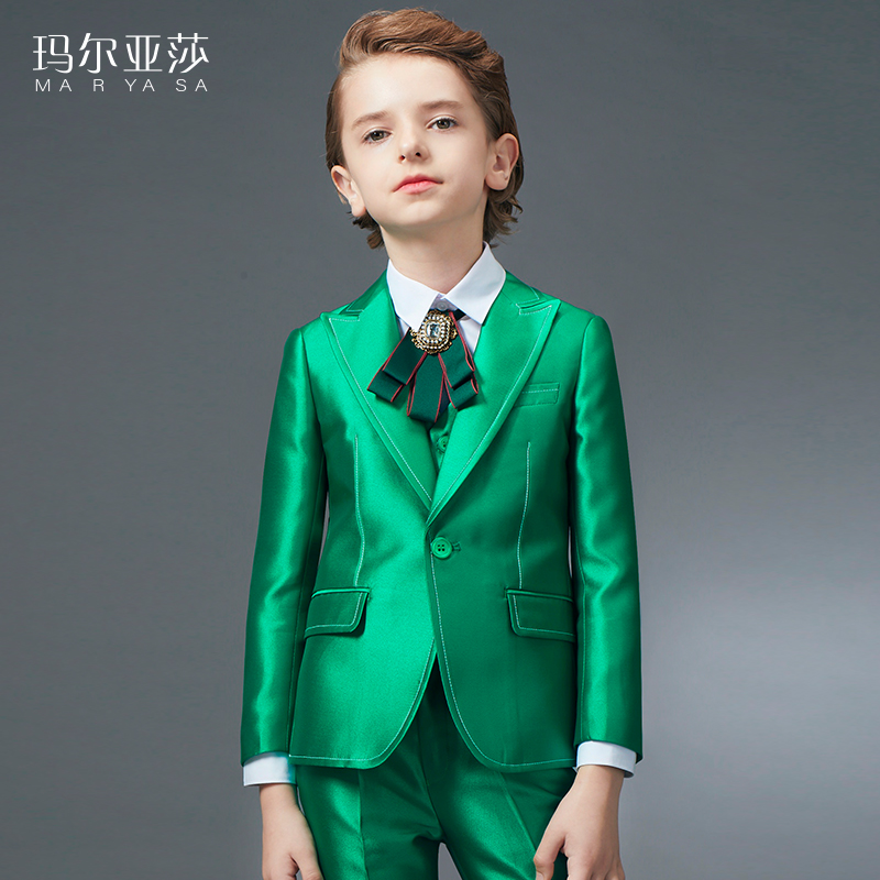 玛尔亚莎男童礼服套装中大童花童钢琴演出服儿童西装表演小西服|msdalam kategori Kanak-kanak/Bayi/Keluarga dipasang, kot/jaket/overcoat, saman/saman kecil - dari Buy2taobao.com untuk memberikan perkhidmatan ejen Taobao profesional membeli