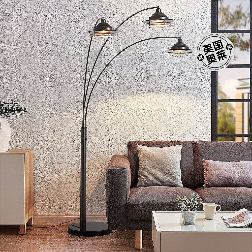 nova of california派拉蒙 3lt 弧光灯,青铜色 - 黑色 【美国奥