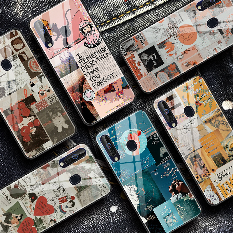 Samsung galaxy a70 Mobile phone shell A60 Glass S10 5G Soft cover Edition A50s All inclusive A20s Retro M30s Little fresh illustration Note10 +customized Reminiscence A905g men and womenin the 3C Digital Accessories, Cell Phone Accessories , Phone Protection Case/Shell category - from Buy2taobao.com to provide professional Taobao agent buy service
