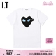 IT CDG PLAY COMME des GARCONS川久保玲 女装短袖T恤春夏休闲