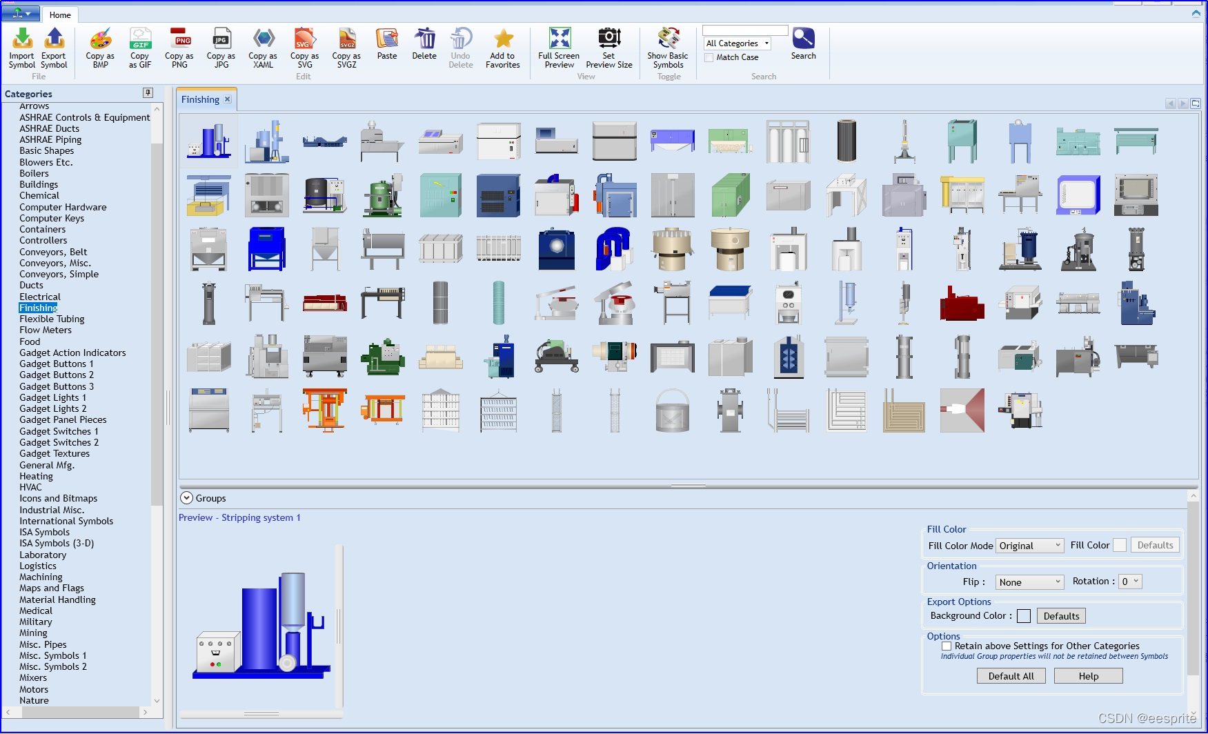 14 工业组态图库软件工控图形png,emf,svg,wmf,bmp,dib,gif,jp