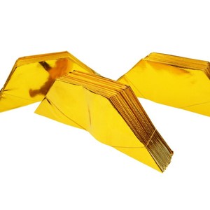 上坟佛教金纸叠宝金元宝纸15烧纸祭奠元宝纸钱祭祖钱币用品转运