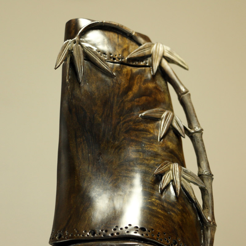 1.7kg 极品金丝楠乌木知足摆件 趣味收藏 【润德】md-0128