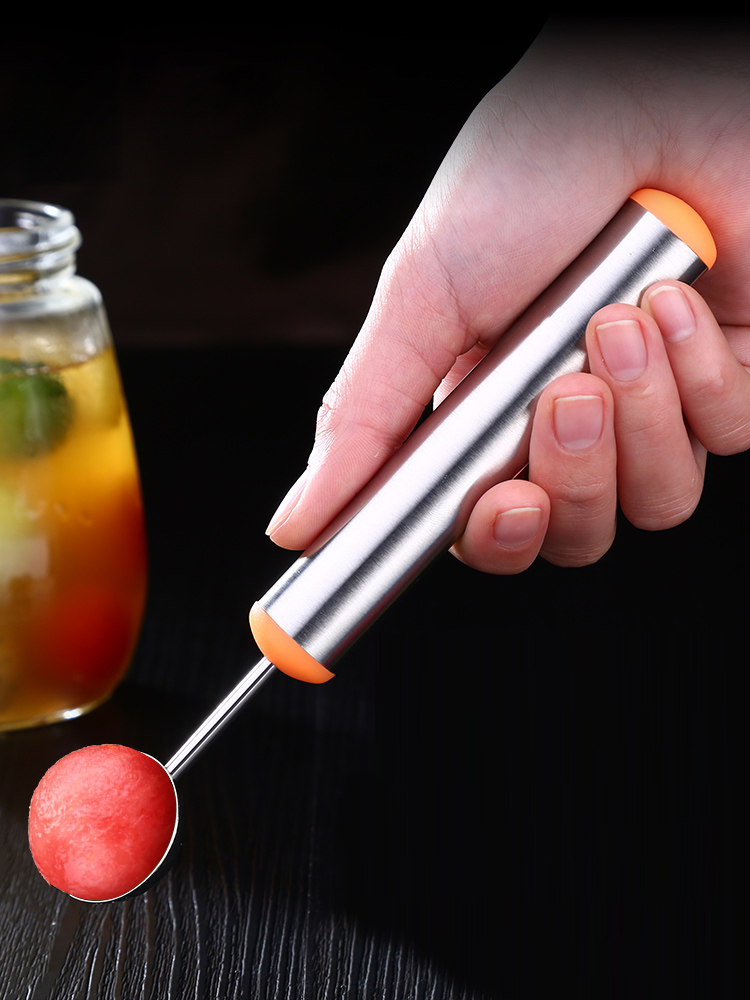 取球器_304不锈钢水果挖球器挖果器切西瓜挖球勺水果取肉器神器拼盘