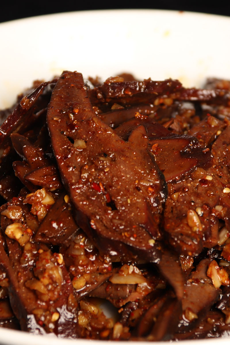 壹臣壹味腊猪肝500g下酒菜四川农家重庆特产另有腊肉腊味猪耳朵